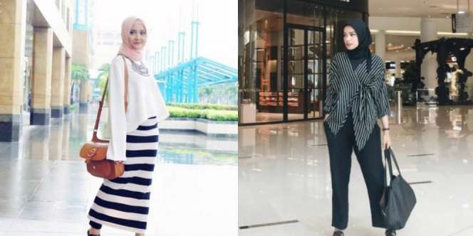 5 Fashion Item `Stripe` Andalan Para Hijabers 