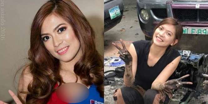Mungkin Inikah Montir Paling Cantik di Dunia?