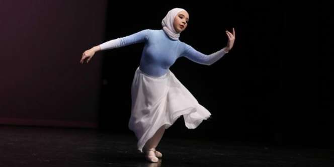 Jadi Ballerina Berhijab Pertama, Gadis ini Punya Impian Mulia