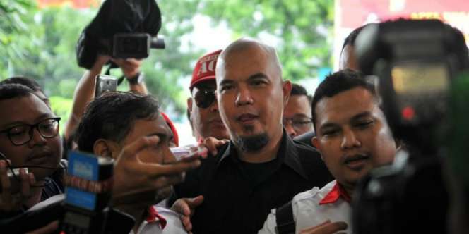 Tak Ditahan Polisi, Ahmad Dhani Senang Bisa Hadir Reuni 212