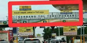 Heboh Tol `Tercipokbanci`, Ini Kata Jasa Marga