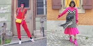 Trik `Mix and Match` Fashion Nyentrik Diana Rikasari