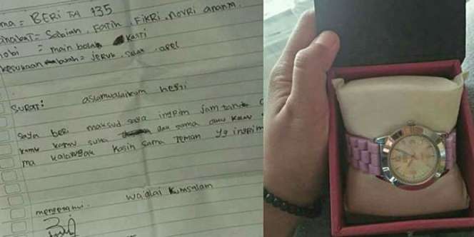 Begini Surat Cinta Kids Zaman Now, Romantis tapi Tulisannya...