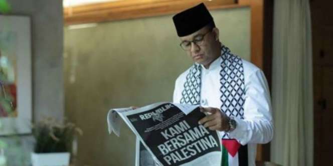 Kecam AS, Anies Baswedan: Kemerdekaan Palestina!