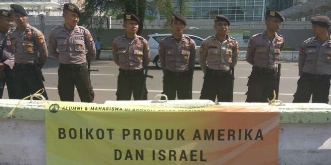 Perwakilan Demonstran Diizinkan Masuk ke Kedubes AS