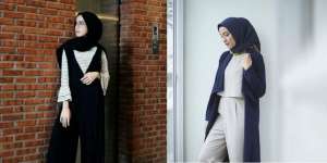 3 Inspirasi Mix and Match Jumpsuit Buat Hijabers