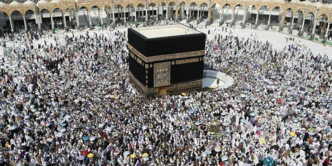 Foto Langka, Kabah Tanpa Kiswah