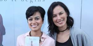 Sophia Latjuba dan Eva Celia, Ibu Anak yang Modis Banget!