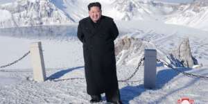 Jika Kim Jong-un Naik Gunung Ini, Malapetaka Akan Terjadi?