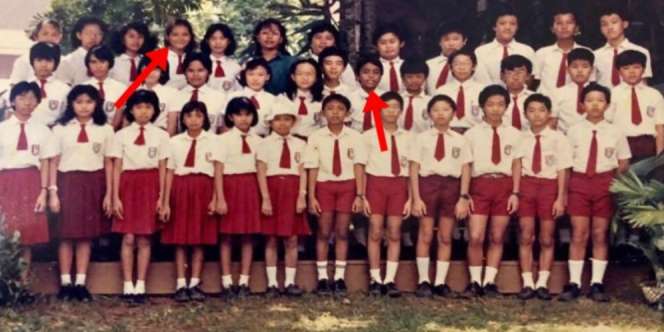 Dua Anak SD di Foto Lawas Ini Sekarang Jadi Seleb, Siapa?