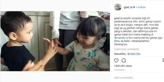 Saat Gempita Marten Rindu Rafathar...