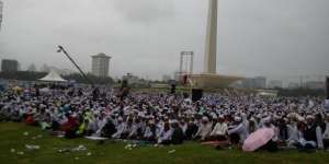 Aksi Bela Palestina, Massa Sejak Subuh Padati Istiqlal