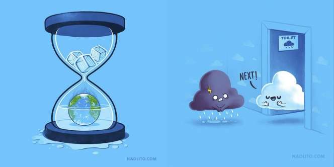 15 Ilustrasi Lucu Gambarkan Kehidupan Sehari-hari