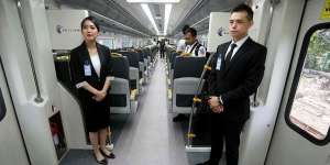 Intip Mewahnya Interior KA Bandara Soekarno-Hatta