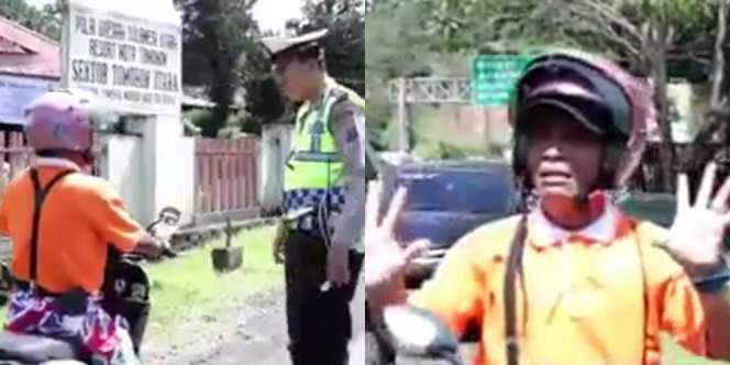 Pura-pura Bisu saat Kena Razia, Endingnya Bikin Ngakak!