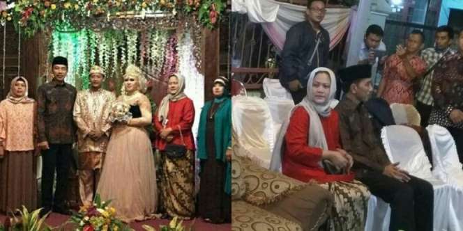 Momen Jokowi-Iriana Hadiri Pernikahan Anak Perawat Rusa