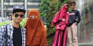 Potret Romantis Hafiz Alquran Muzzamil Hasballah dan Istrinya