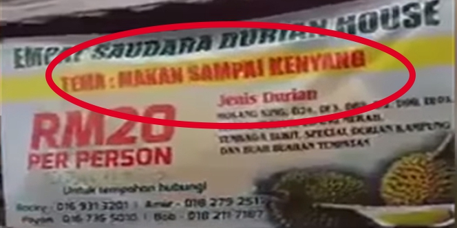 Tertipu Spanduk 'Makan Sampai Kenyang'