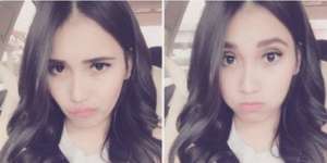 Ganti Model Rambut, Ayu Ting Ting Mirip Artis Korea?