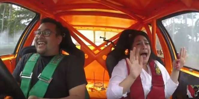 Dikerjain Raffi Nge-Drift, Nagita Kabur Sambil...