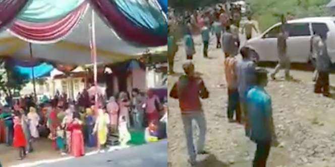 Tuan Rumah Digerebek Polisi, Pesta Pernikahan Jadi Ricuh