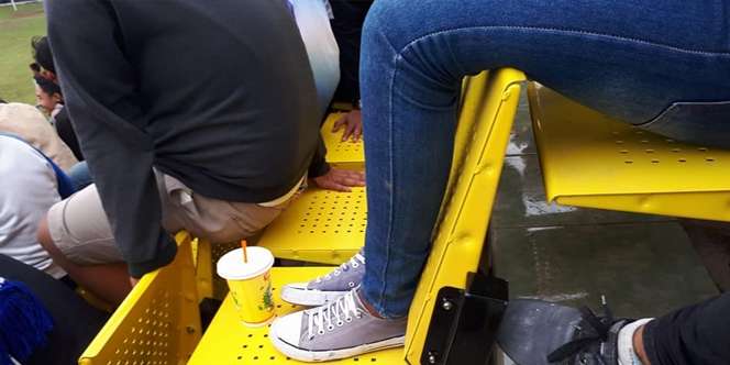 Tak Lazim, Kursi di Stadion Citarum Jadi Sorotan Media Asing