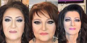 Wajah Wanita Tua Didandani Make Up Artist Ini Bikin Pangling