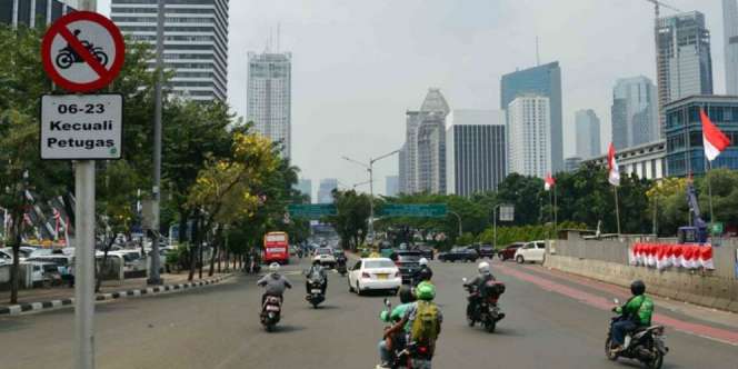 Jalan Thamrin Dilalui Motor, Ini Saran Polisi untuk Anies