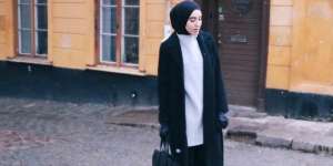 Imane Asry: Tutorial Hijab Turtleneck, Kece Buat Ditiru Lho...