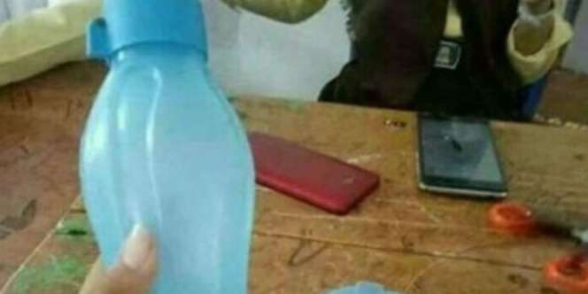 Takut Pulang karena Botol Minum, Unggahan Ini Bikin Ngakak