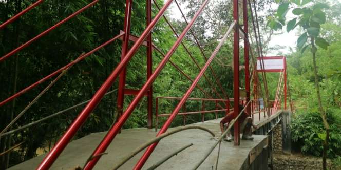 Jembatan Beton Berdiri, Warga Jagabita Tak Lagi Terisolir