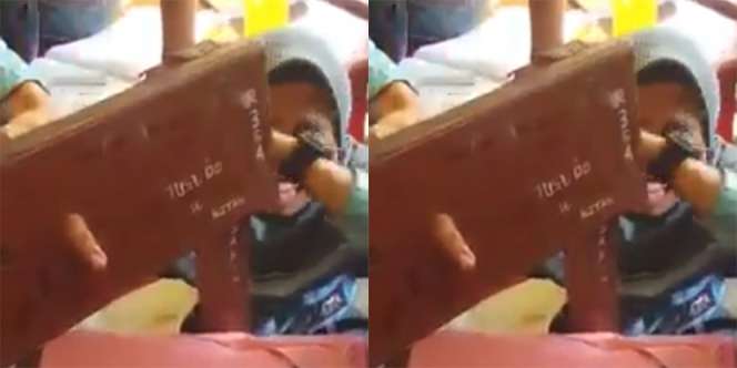 Iseng Bermain Lubang Bangku Sekolah, Jari Si Siswi Terjepit