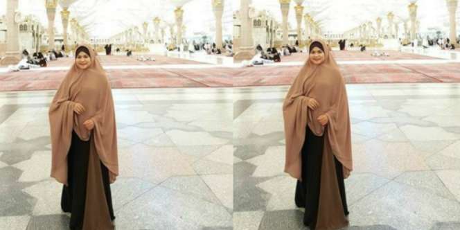 Hijab Unik ala Puti Guntur, Khas Ibu Pejabat Kekinian
