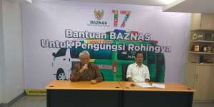 Baznas Kirim Bantuan Rp6 Miliar untuk Pengungsi Rohingya