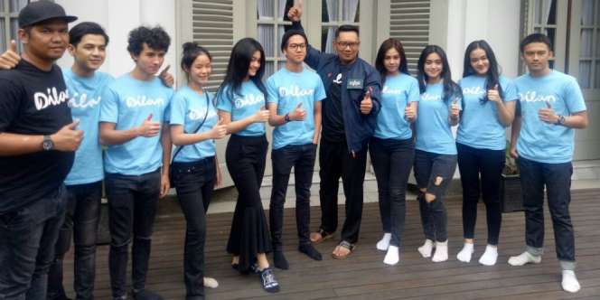 Bikers Bandung Ramaikan Gala Premier Film Dilan 1990