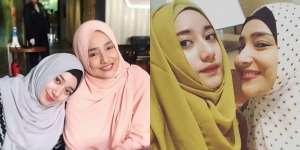 Cindy Fatika Sari dan Putrinya Syaira Bak Saudara Kembar