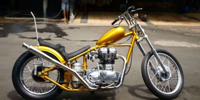 Jokowi Pesan Motor Chopperland, Ini Keunikannya