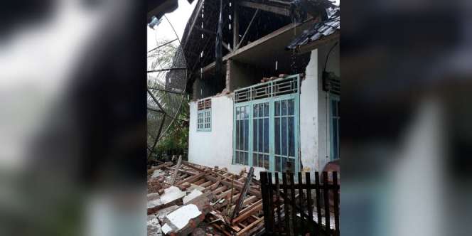 Ini Bangunan yang Rusak Akibat Gempa Banten 6,1 SR