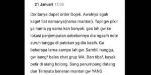 Curhat Haru Driver Ojek, Mantan Tunangan Jadi Penumpang