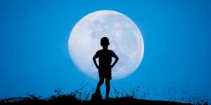 Proses Bulan `Darah-Biru` yang Akan Muncul di Langit Indonesia