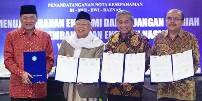 Pacu Ekonomi Syariah Tumbuh, BI Gandeng 3 Lembaga Sekaligus