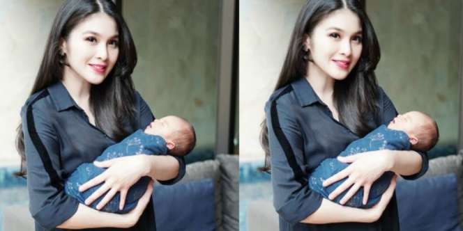 Masih Bayi, Anak Sandra Dewi Sudah Berbaju Gucci & Jam Rolex