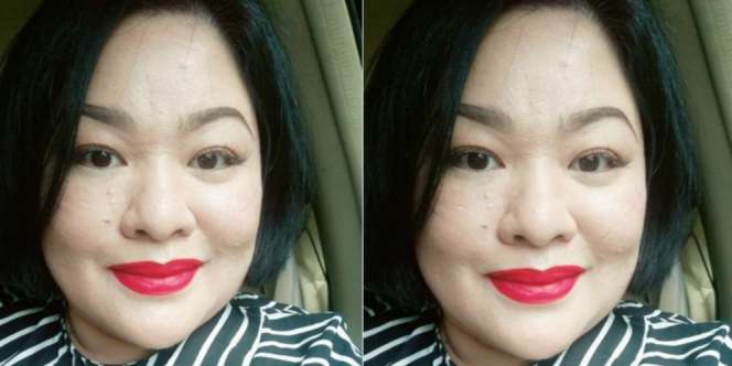 Saat Gempa Wanita Ini Masih Sempat Bikin Alis Paripurna