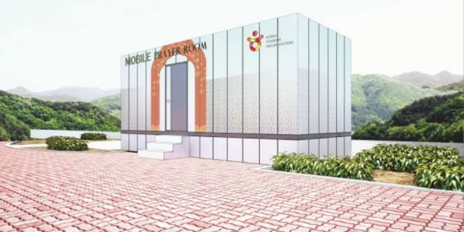 Manjakan Turis Muslim, Korea Selatan Hadirkan Musala Berjalan
