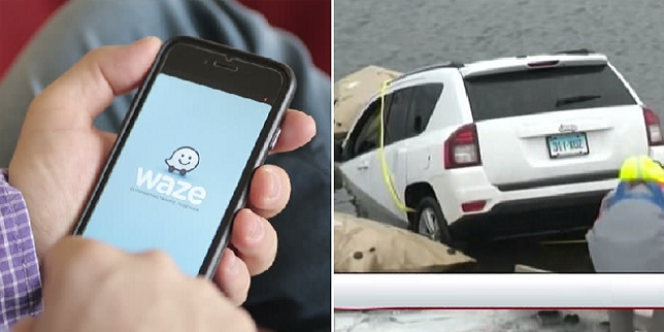 Terlalu Percaya GPS, Tak Sadar Mobil Tercebur ke Danau Es