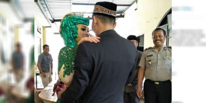 Viral Pesta Nikah Ricuh, Pengantin Ijab Qabul di Kantor Polisi