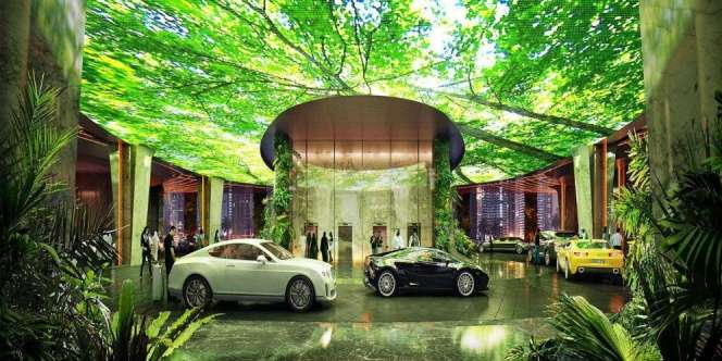 Pertama di Dunia, Dubai Bangun Hotel Dilengkapi Hutan Buatan