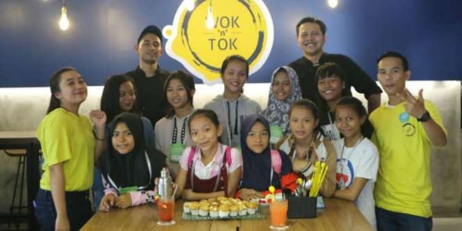 Tauzia Fasilitasi Anak-anak Kurang Mampu Belajar Perhotelan