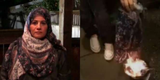 Geger Para Wanita Bakar Hijab Atas Nama Solidaritas