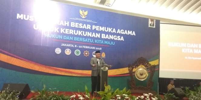 7 Isu Penting di Musyawarah Besar Pemuka Agama